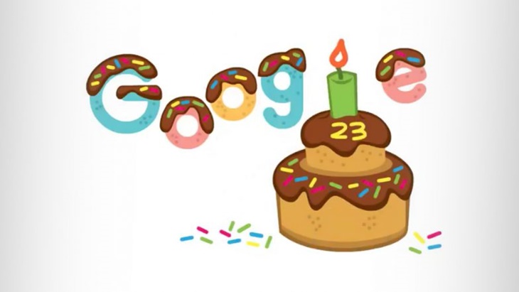 Google Rayakan Ulang Tahun ke-23