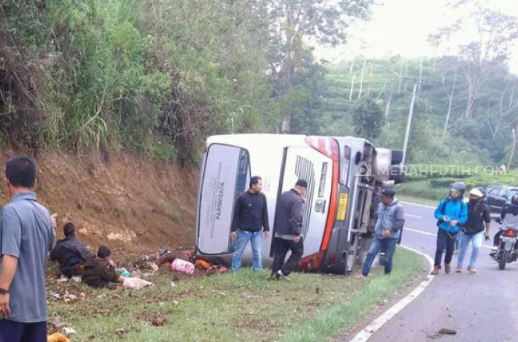 Daftar Korban Meninggal dan Luka-luka Kecelakaan Bus di Tanjakan Emen Subang 
