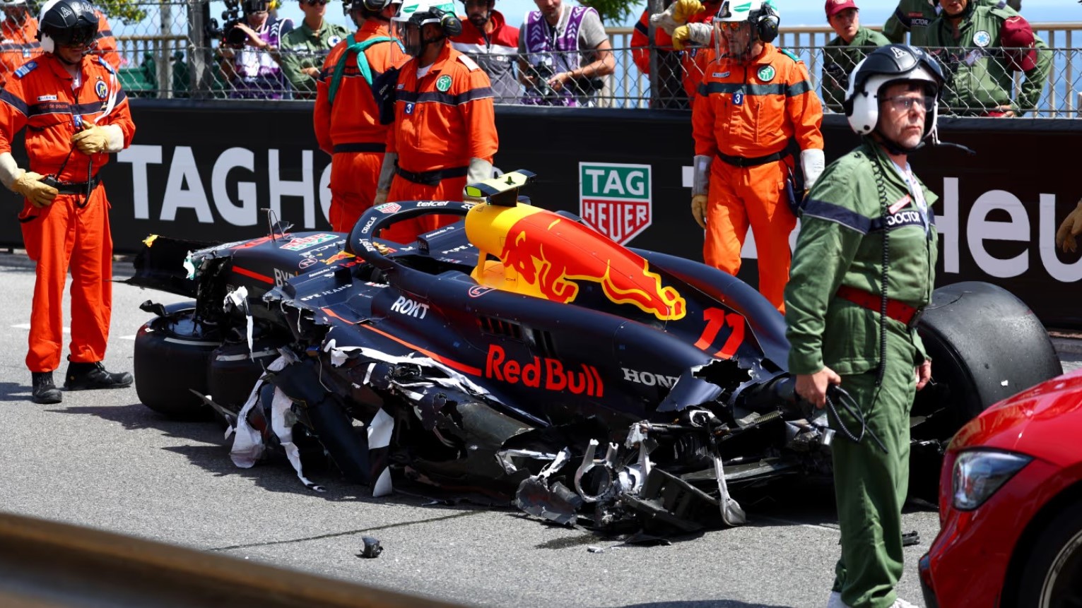 Perbaikan Mobil Perez di Monaco Mencapai Rp 50 Miliar