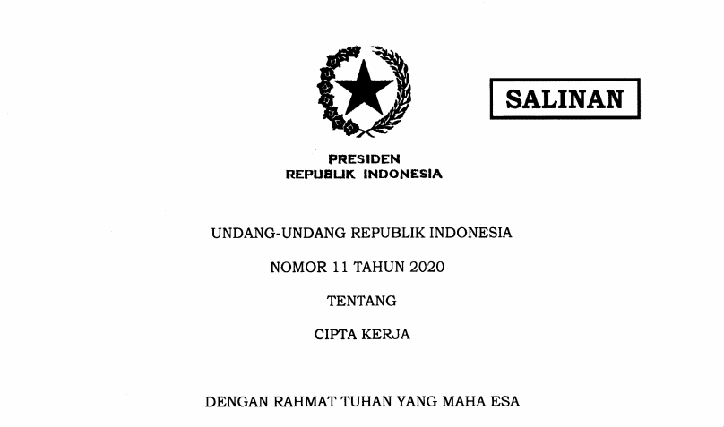 Kemenkeu Segera Rampungkan Semua Aturan Turunan UU Cipta Kerja
