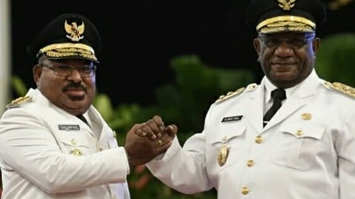 Gubernur Papua, Lukas Enembe (Instahram/@lukasenembeklem)