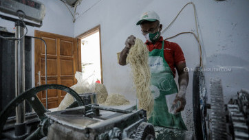Industri Mie Rumahan Saat Pandemi Covid-19