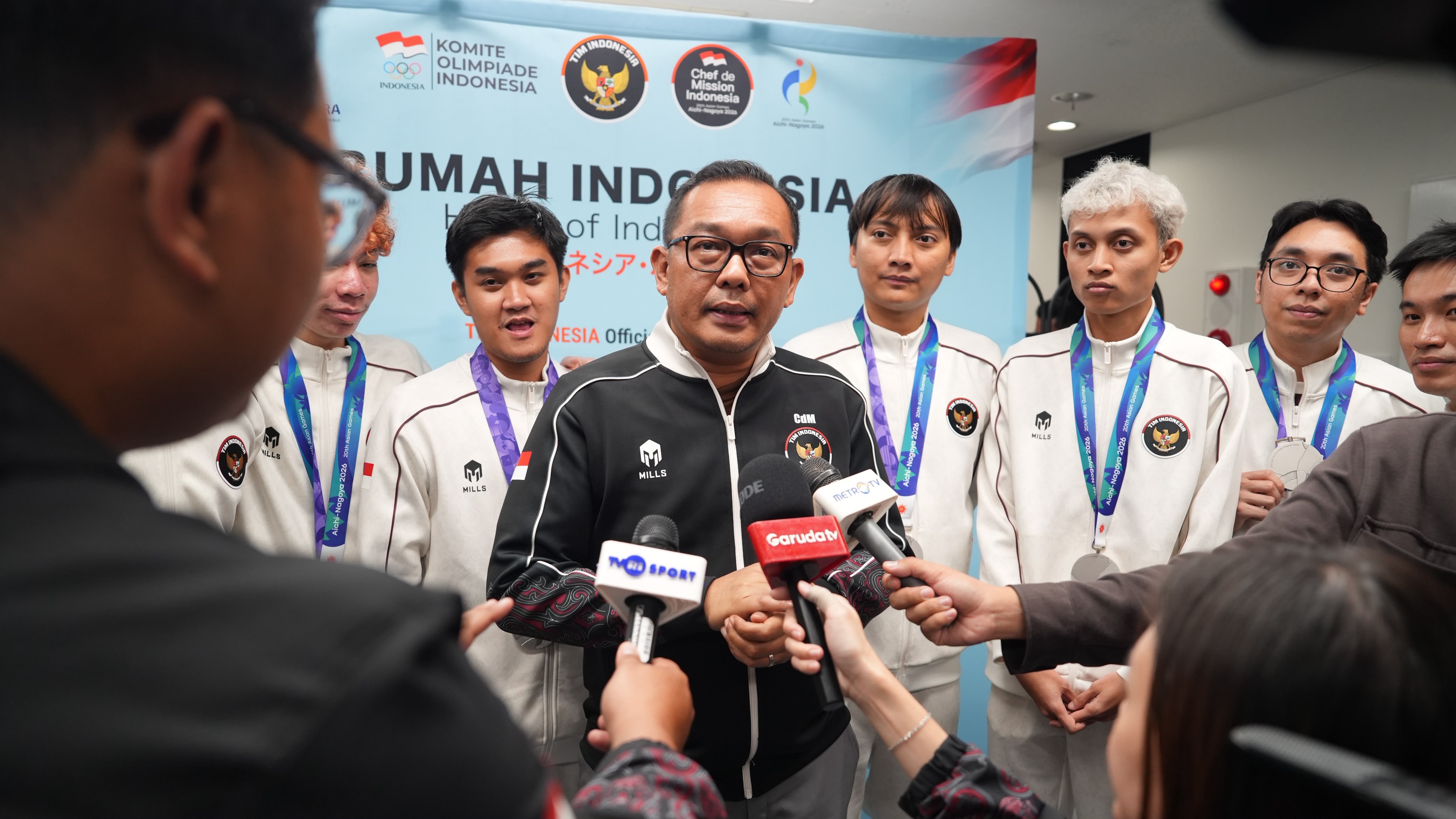 Target 4 Medali Emas Asian Games 2026 Tercapai, CdM Todotua: Tim Indonesia Tak Akan Berhenti