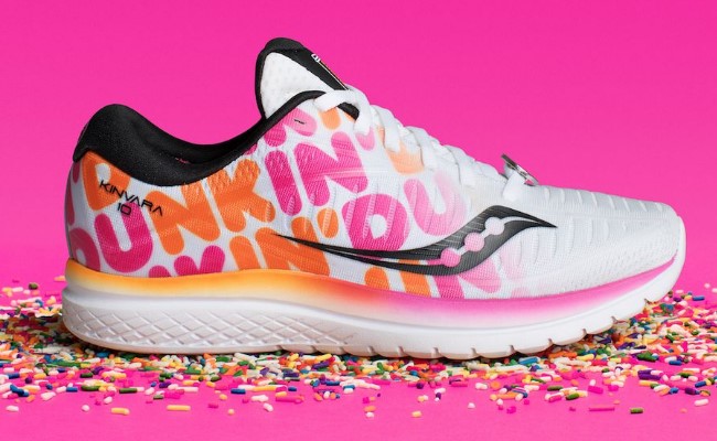 Kinvara 10, Sepatu Unik Hasil Kolaborasi Dunkin' Donuts dan Saucony 
