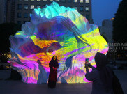 Wisata Malam Art Installation SUMMER 2024 Karya Imagispace di Plaza Senayan Jakarta