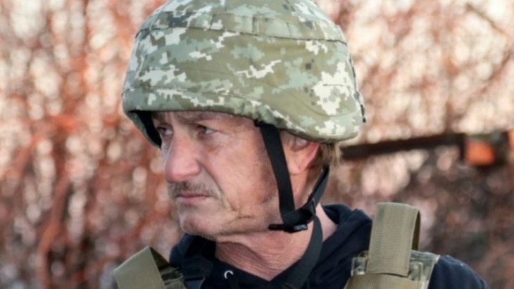 Sean Penn di Ukraina untuk Film Dokumenter