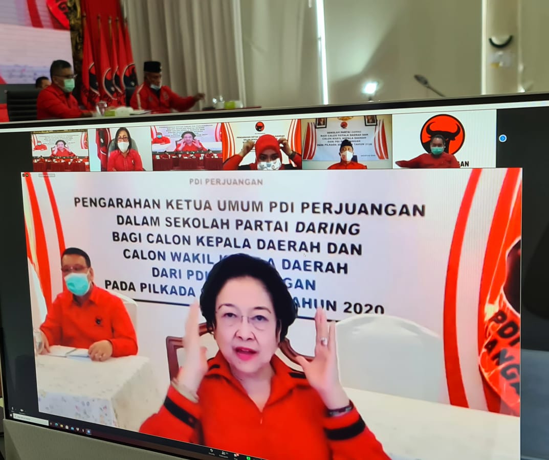 Megawati Minta Seluruh Petugas Partainya Bercocok Tanam
