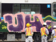 Polisi: Pelaku Vandalisme Grafiti Gerbong MTR Komunitas Bomber