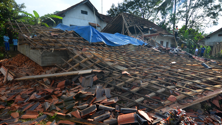BPBD Sukabumi: Ribuan Rumah Rusak akibat Bencana