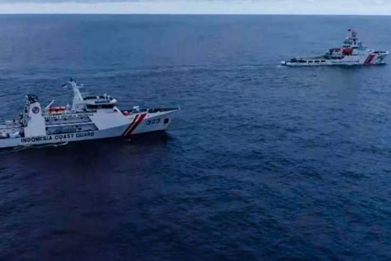 Bakamla Tepis Isu Kapal Penjaga Pantai China Kembali Terobos Natuna Utara