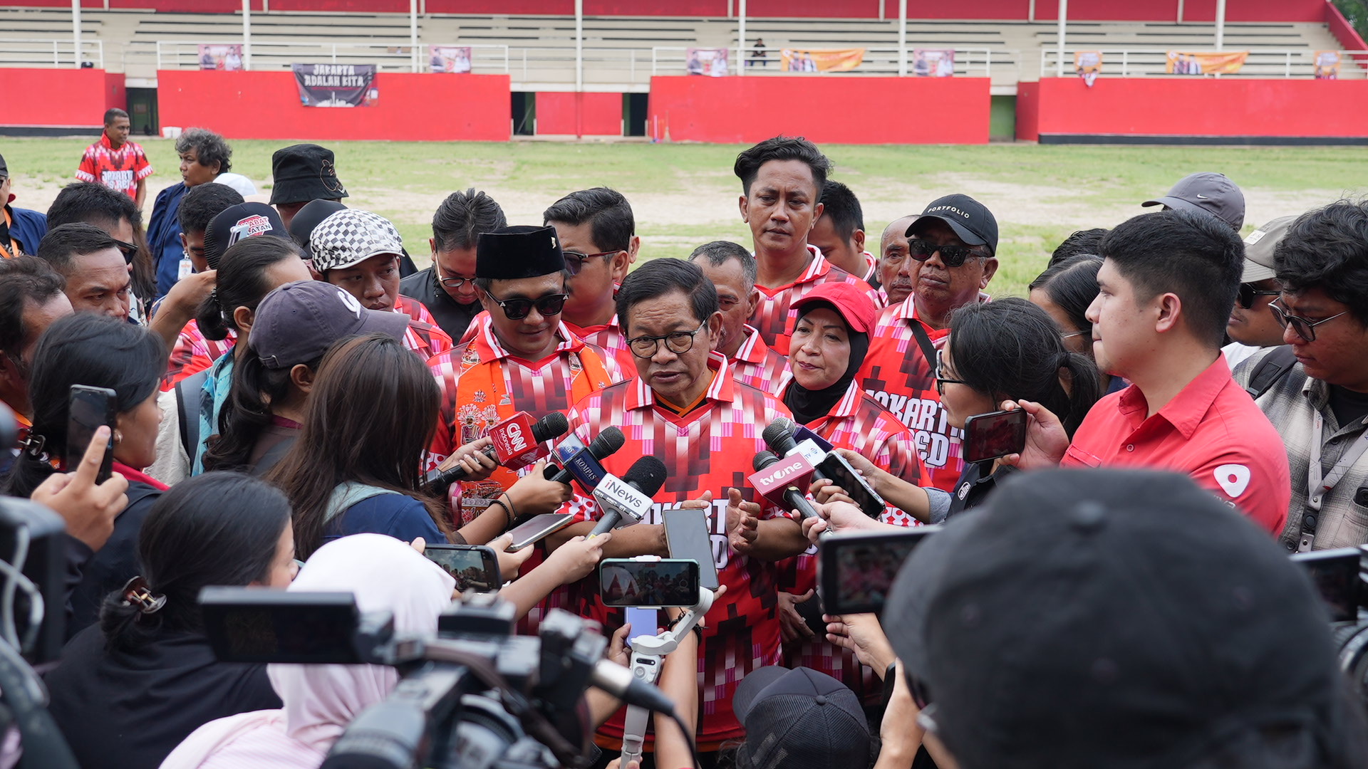 Pramono Anung Bakal Renovasi Stadion VIJ Petojo agar Bisa Dipakai Persija
