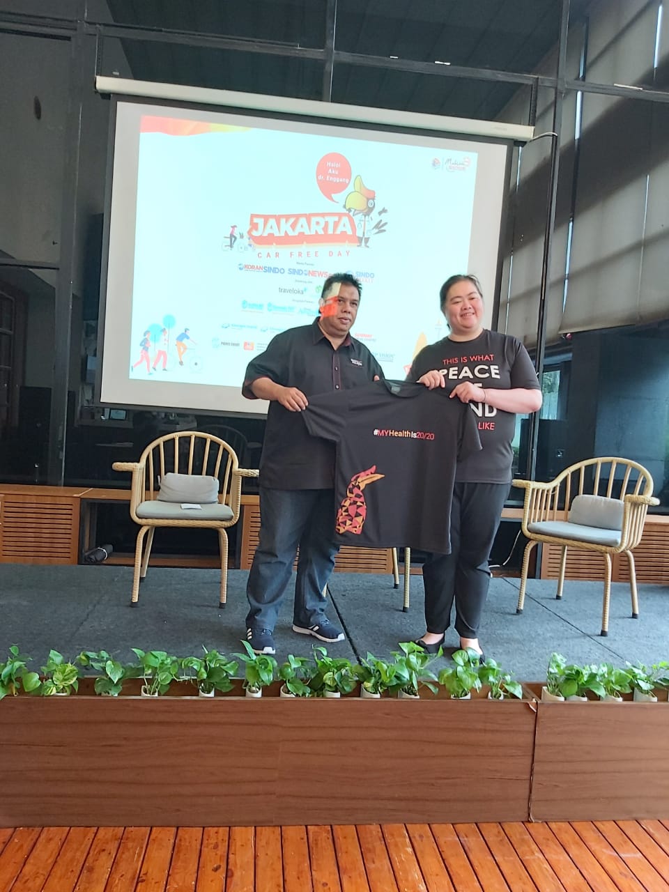 MyHT2020 dimulai pad acara Car Free Day Jakarta (Foto: Ist)