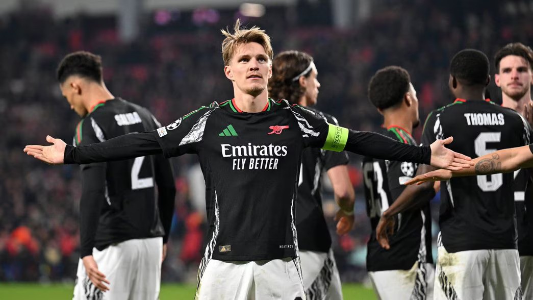 Kalahkan PSV 7-1, Arsenal Langsung Cetak Sejarah di Liga Champions
