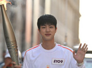 Jin BTS Bawa Obor Olimpiade Jelang Olimpiade Paris 2024