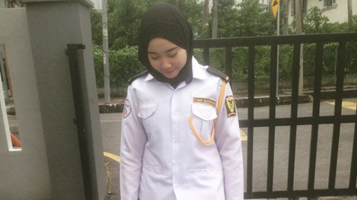 Kisah Satpam Cantik Sri Mahyuni Munif Bikin Melting Hati Pria