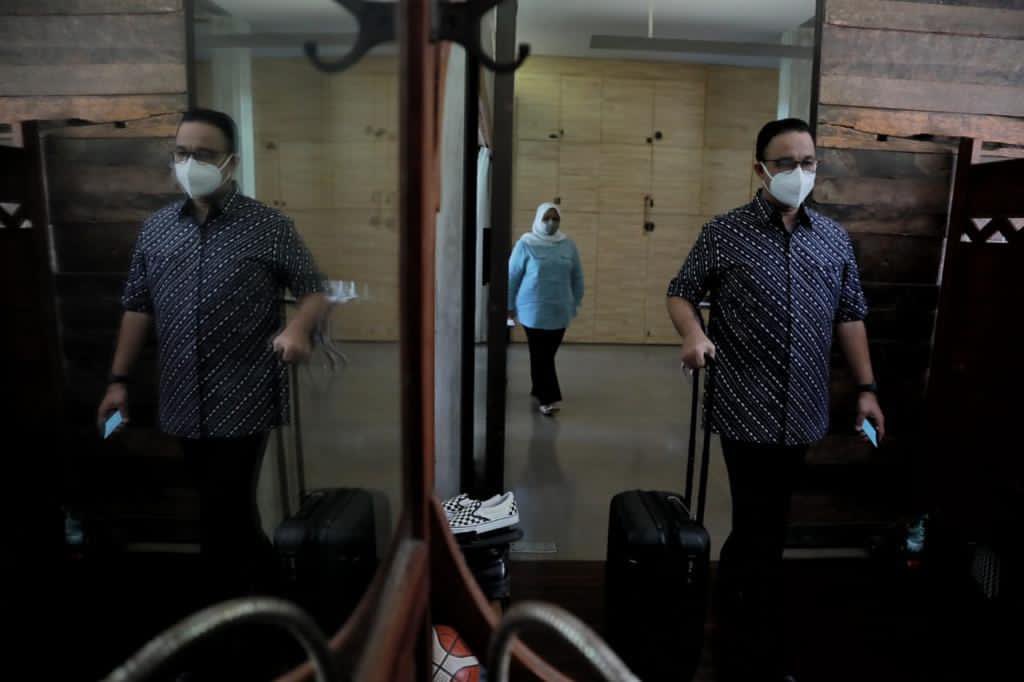 Sudah 22 Hari Gubernur Anies Masih Positif COVID-19