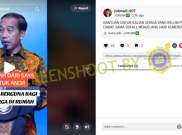 [HOAKS atau FAKTA] : Perayaan Hari Kemerdekaan, Jokowi Bagikan Uang Rp 50 Juta untuk Followernya di TikTok
