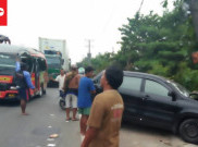 Kurang Konsentrasi, Xenia Hantam Pejalan Kaki Hingga Tewas