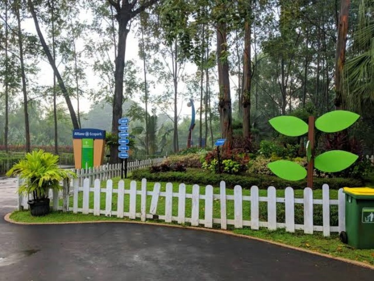 Allianz Ecopark ini berlokasi di Ancol dan berluas 34 hektar. (foto: sudinpusarjakpus)