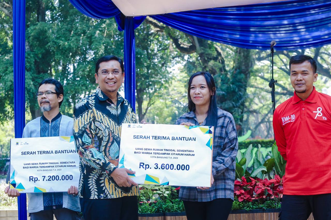 1.008 KK Terdampak Citarum Harum Dapat Bantuan Rp 6 Miliar dari Pemkot Bandung