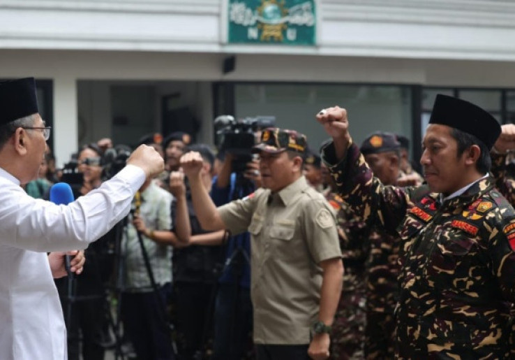 Gus Yahya Tegaskan Banser Ototnya Nahdlatul Ulama