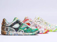 Sepatu Seni dengan Material Sustainable
