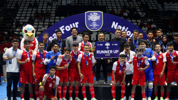 Timnas Futsal Indonesia Runner-Up AQUA Futsal Four Nations Cup 2025