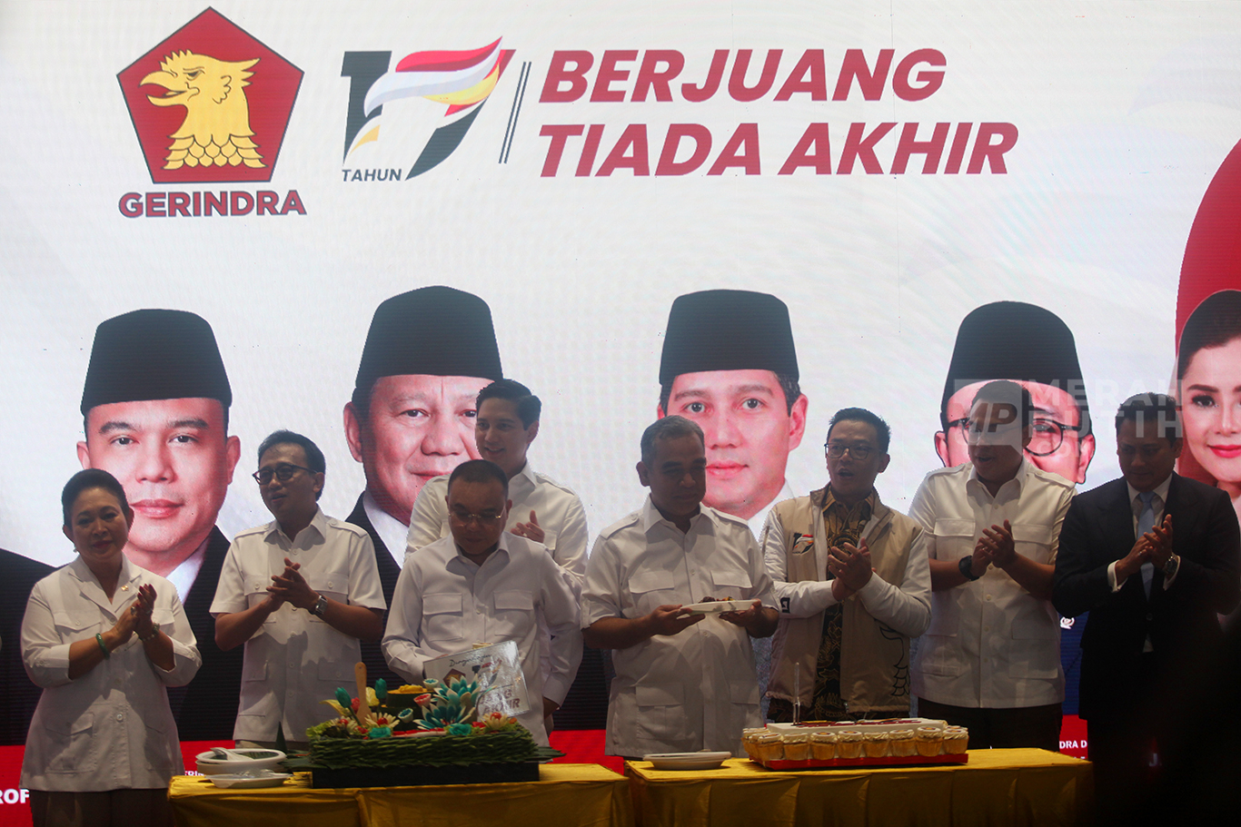 Syukuran dan Bakti Sosial Peringatan HUT Partai Gerindra ke-17