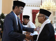 Wapres ke Jepang, Jokowi Langgar Janji Umumkan Kabinet Bareng 'Abah' atau Ditunda?