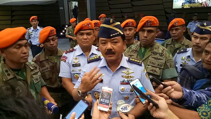 Marsekal Hadi Minta Didoakan Sebelum Uji Kelayakan