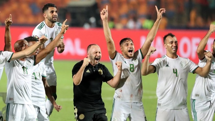 Timnas Aljazair. (Antaranews)
