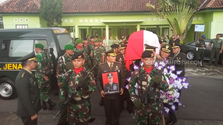  Dandim Kuala Kapuas yang Meninggal Dalam Kecelakaan Speedboat Dimakamkan di TMP Klaten
