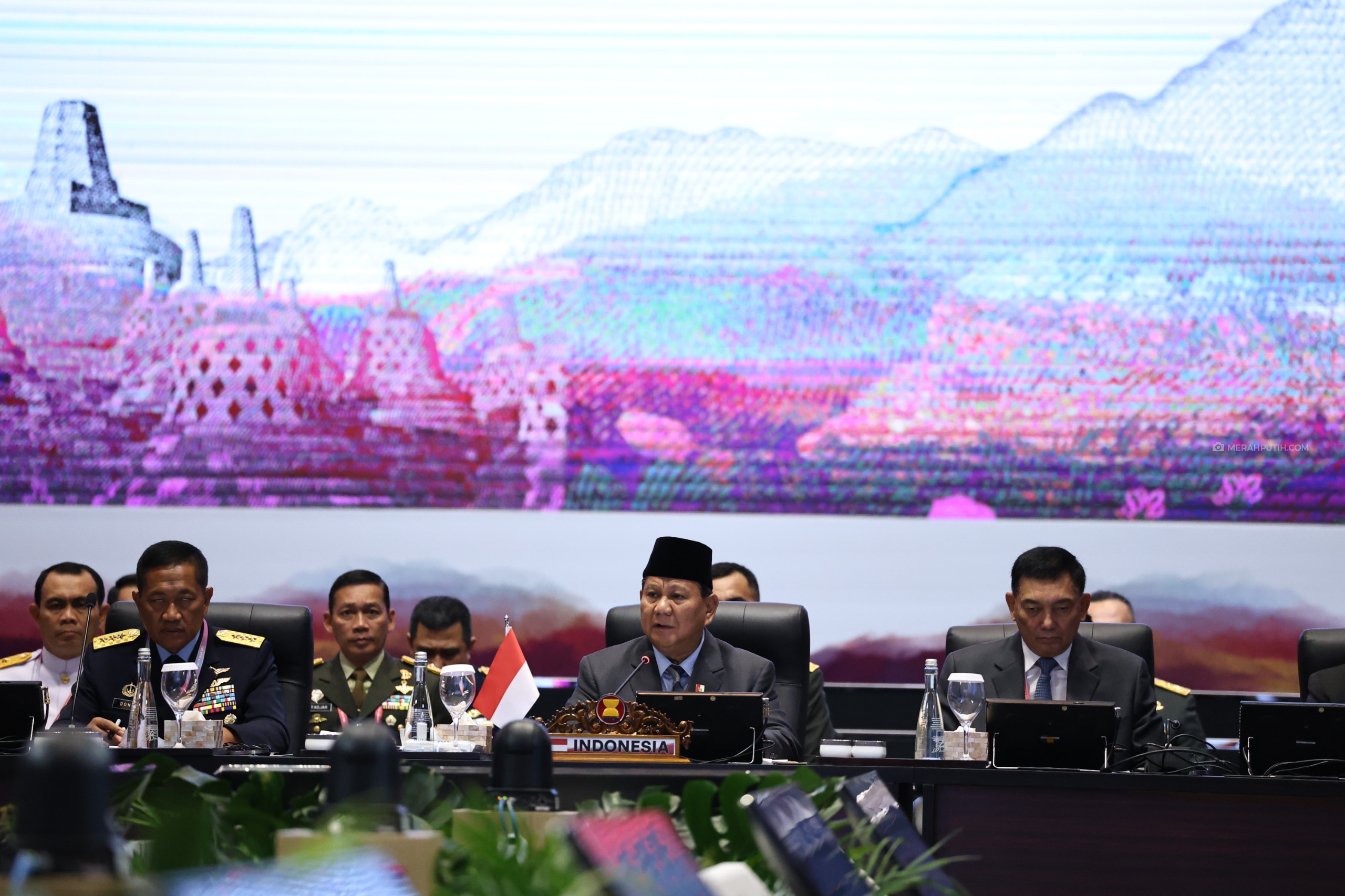 Prabowo Serukan Bantu Palestina di Forum Menteri Pertahanan Negara ASEAN