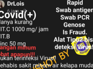 [HOAKS atau FAKTA]: Positif COVID-19 Bukan karena Virus, tapi Kurang Vitamin