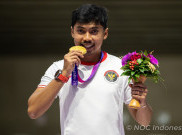 Sempat Mau Pensiun dari Wushu, Kini Harris Horatius Raih Emas di Asian Games