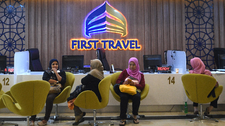 Pasutri Pemilik PT First Anugerah Karya Wisata Diperiksa Polisi