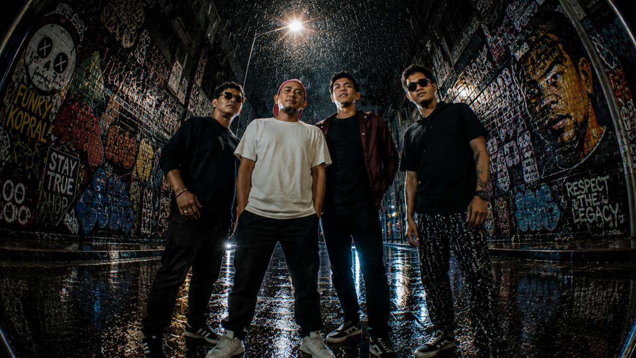 Funky Kopral Belum Mati, Keluarkan Lagu Terus Melangkah Dengan Vokalis dan Basis Anyar 