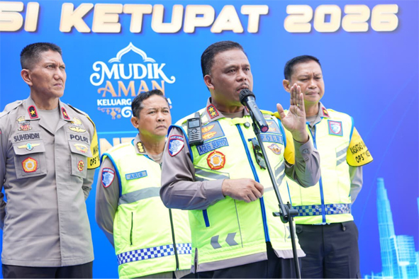 Mudik Lebaran 2026, Kakorlantas Sebut 25 Persen Kendaraan sudah Tinggalkan Jakarta