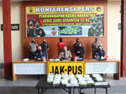 Polisi Bongkar Pengiriman Puluhan Kilogram Narkoba dari Malaysia ke Indonesia