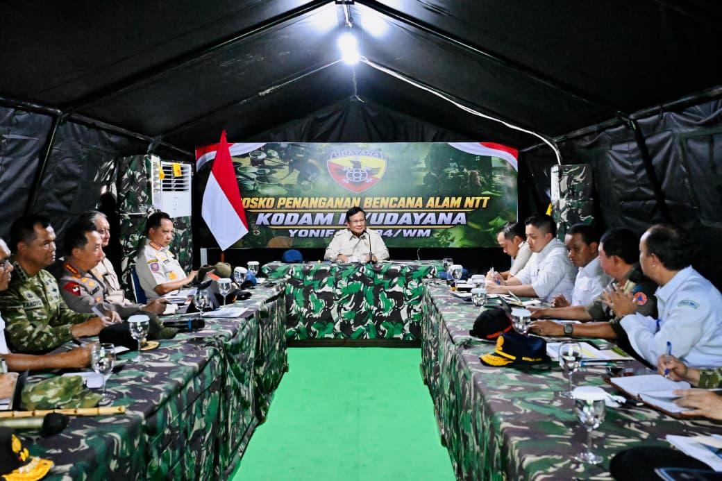 Presiden Prabowo Sentil Daerah soal Bencana: Gubernur dan Bupati Harus Punya Lumbung Cadangan