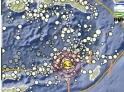 Gempa Magnitudo 6,2 Guncang Laut Saumlaki