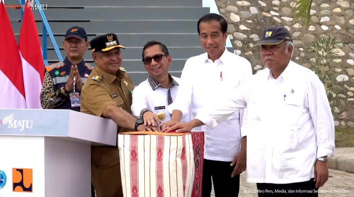 Diresmikan Presiden Jokowi, SPAM Kali Dendeng Kupang Bisa Aliri 15 Ribu Rumah Tangga