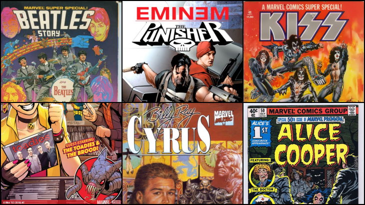 6 Musisi yang Menjadi Karakter Komik di Marvel