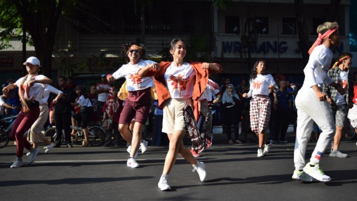 Rencananya akan ada 4.500 penari (Sumber: Image Dynamics)