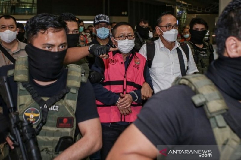 Adelin Lis merupakan buronan kasus pembalakan liar sejak 2008 namanya masuk dalam daftar 'red notice' Interpol.