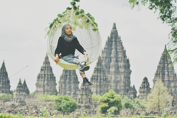 Candi Prambanan merupakan kompleks candi Hindu terbesar di Indonesia. (Foto: instagram.com/jogjaistimewa)