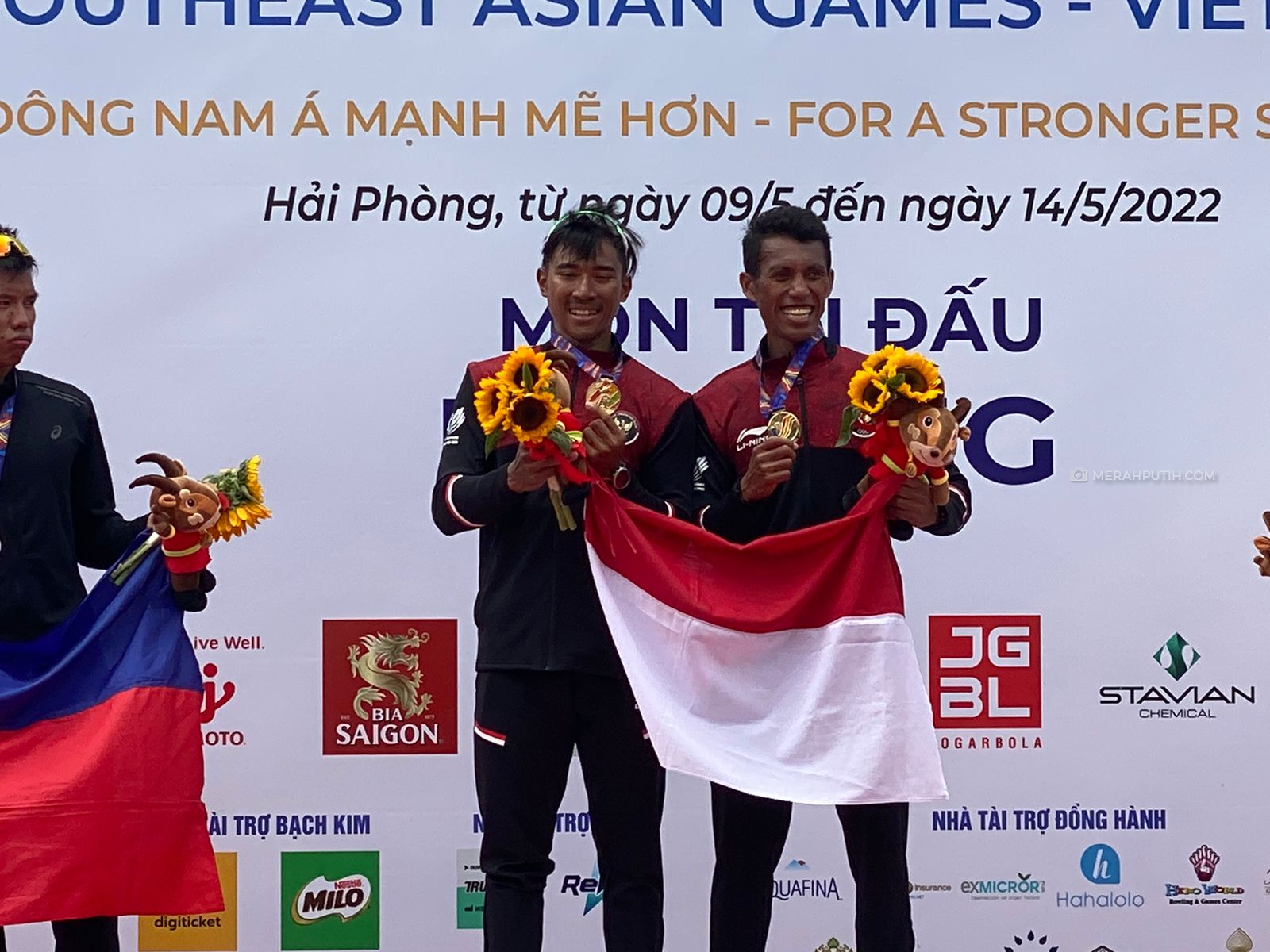 BREAKING NEWS: Rowing Putra Pecah Telur Emas Pertama Indonesia di SEA Games Vietnam