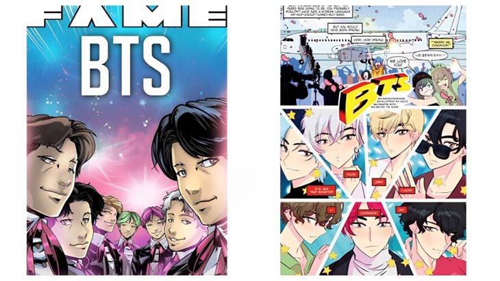 BTS Rilis Komik 'FAME: BTS' untuk Amerika Serikat