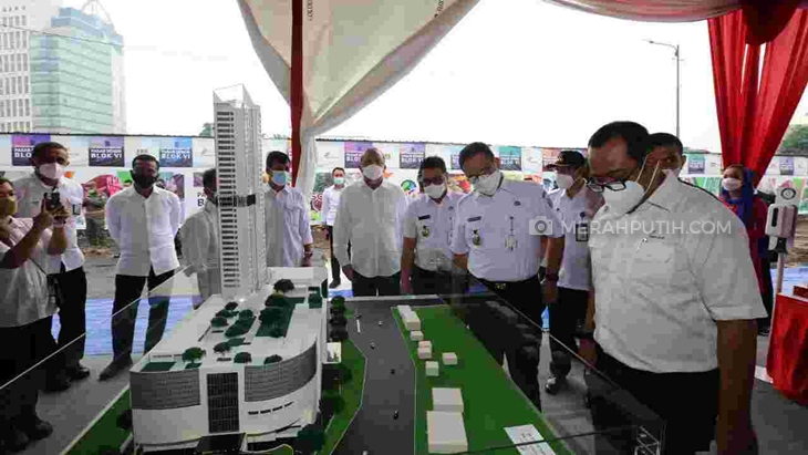 Pembangunan Blok VI Pasar Senen Dilengkapi Hunian 32 Lantai