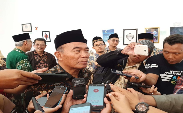 Mendikbud Muhadjir Effendy di Sekolah Muhammadiyah Solo